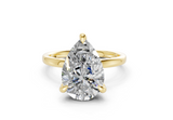 Reina Pear Diamond Engagement Ring