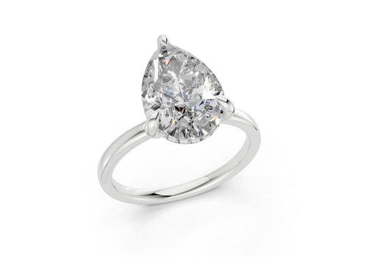 Liara Pear Diamond Engagement Ring