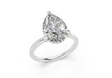 Reina Pear Diamond Engagement Ring