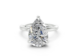 Fenna Pear Diamond Engagement Ring