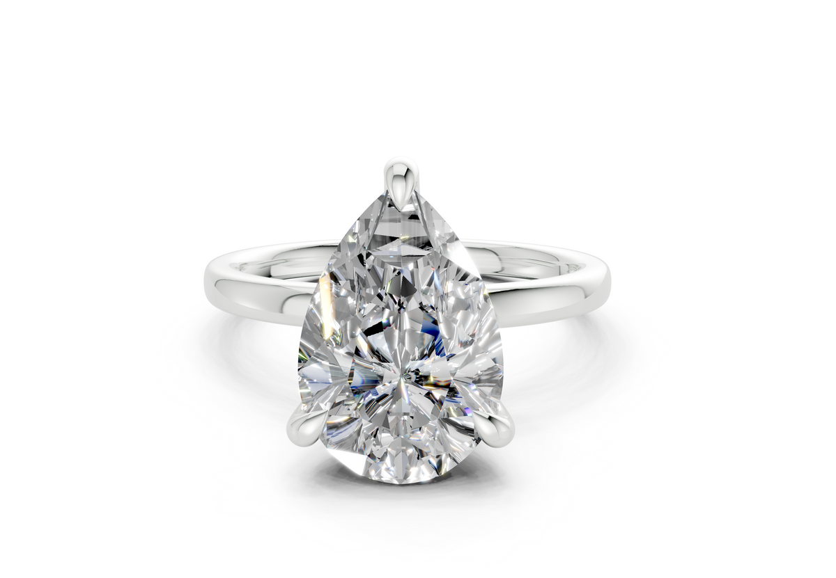 Nira Pear Diamond Engagement Ring