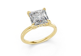 Delia Princess Diamond Engagement Ring