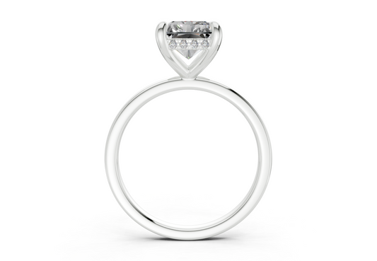 Reina Radiant Diamond Engagement Ring