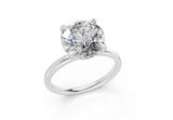 Arianne Round Diamond Engagement Ring