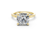 Delia Cushion Square Diamond Engagement Ring