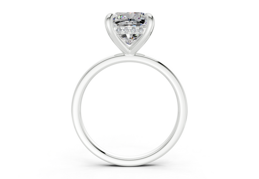 Nira Cushion Square Diamond Engagement Ring