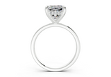 Liara Cushion Square Diamond Engagement Ring