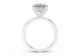 Nira Radiant Square Diamond Engagement Ring