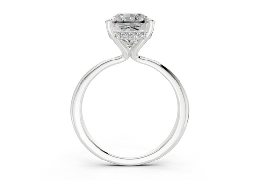 Novalle Radiant Square Diamond Engagement Ring