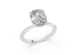 Novalle Elongated Cushion Diamond Engagement Ring