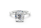 Novalle Elongated Cushion Diamond Engagement Ring