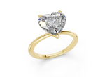 Novalle Heart Diamond Engagement Ring