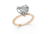 Novalle Heart Diamond Engagement Ring