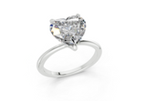 Novalle Heart Diamond Engagement Ring