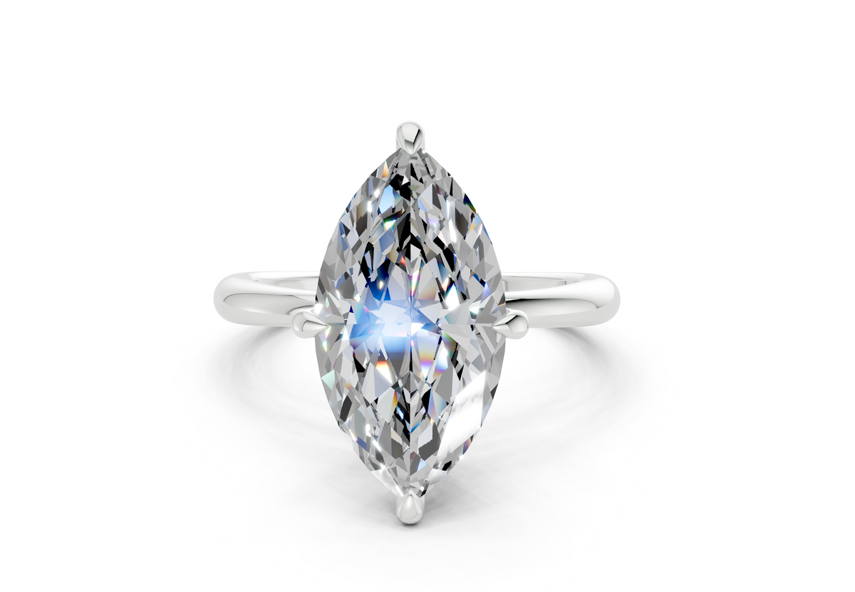 Novelle Marquise Diamond Engagement Ring