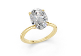 Novalle Oval Diamond Engagement Ring