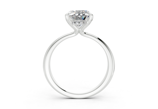 Novalle Oval Diamond Engagement Ring