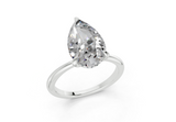 Novelle Pear Diamond Engagement Ring