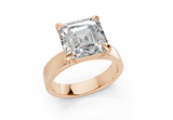 Daris Asscher Diamond Engagement Ring