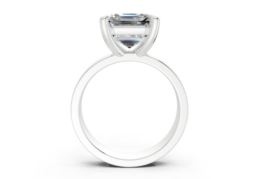 Daris Asscher Diamond Engagement Ring