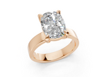 Daris Elongated Cushion Diamond Engagement Ring