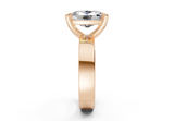 Daris Elongated Cushion Diamond Engagement Ring