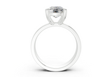 Celene Elongated Cushion Diamond Engagement Ring