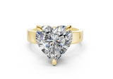 Celene Heart Diamond Engagement Ring