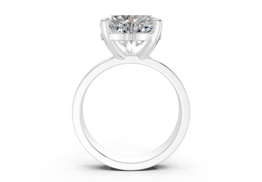 Celene Heart Diamond Engagement Ring