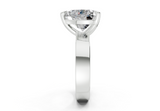 Daris Heart Diamond Engagement Ring