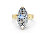 Celene Marquise Diamond Engagement Ring