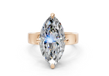 Veya Marquise Diamond Engagement Ring