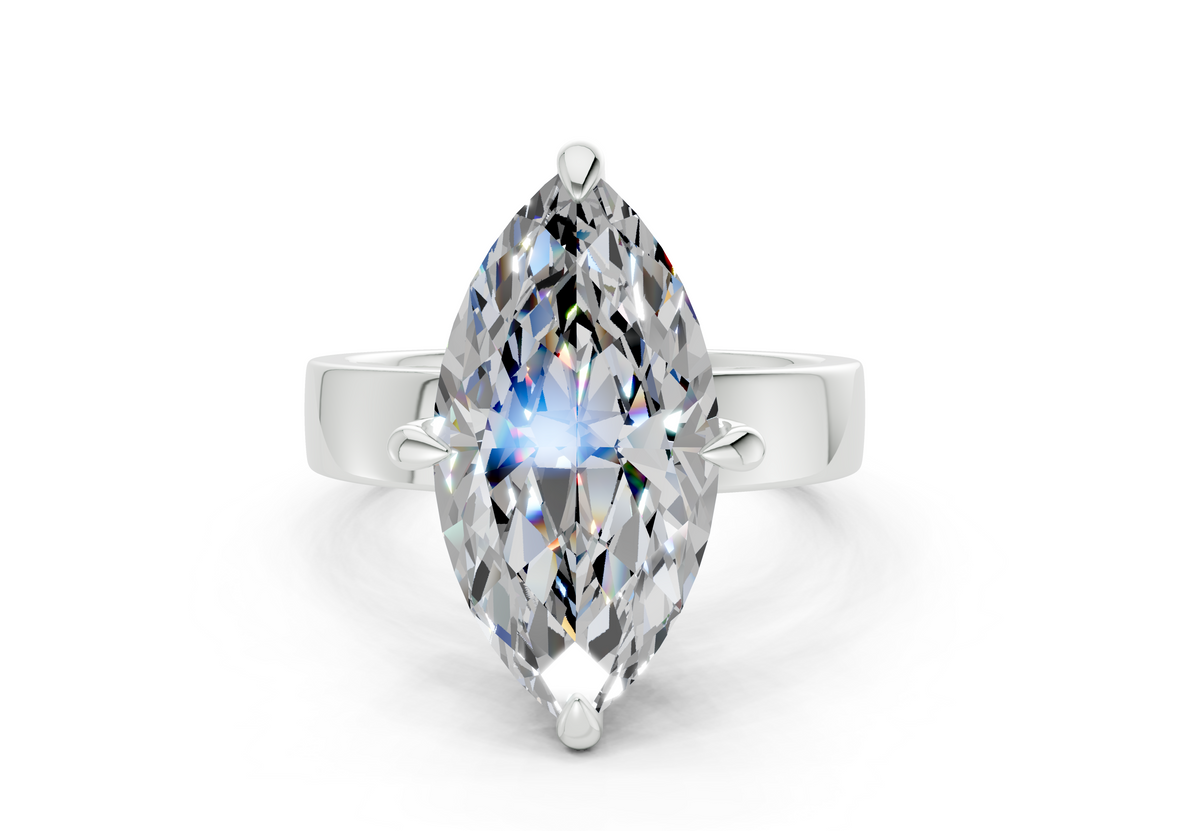 Daris Marquise Diamond Engagement Ring