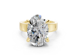 Daris Oval Diamond Engagement Ring