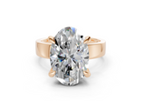 Celene Oval Diamond Engagement Ring