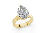 Daris Pear Diamond Engagement Ring