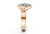 Daris Pear Diamond Engagement Ring