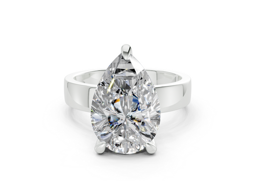 Veya Pear Diamond Engagement Ring