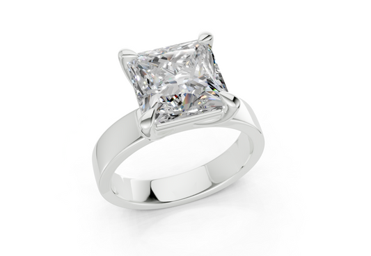 Celene Princess Diamond Engagement Ring