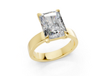 Celene Radiant Diamond Engagement Ring