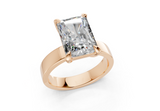 Veya Radiant Diamond Engagement Ring