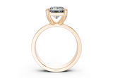 Veya Radiant Diamond Engagement Ring