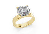 Daris Cushion Square Diamond Engagement Ring