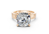 Daris Cushion Square Diamond Engagement Ring