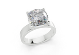 Daris Cushion Square Diamond Engagement Ring