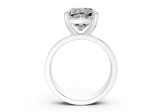 Celene Cushion Square Diamond Engagement Ring