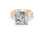 Celene Radiant Square Diamond Engagement Ring