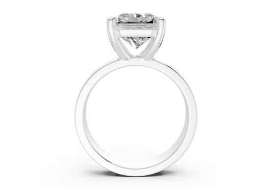 Daris Radiant Square Diamond Engagement Ring