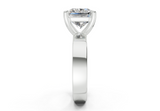 Verna Radiant Square Diamond Engagement Ring