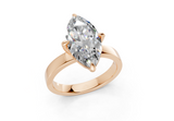 Elva Marquise Diamond Engagement Ring